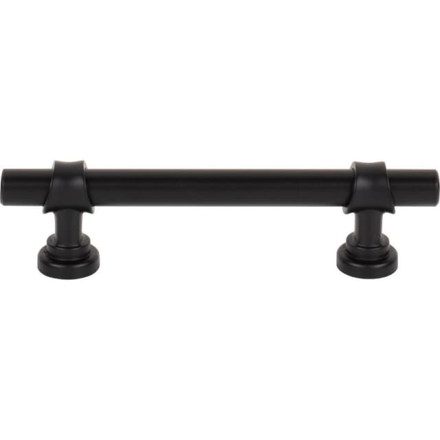 Top Knobs Dakota Series 3-3/4" (95 mm) Center to Center Flat Black Pull, - M2832