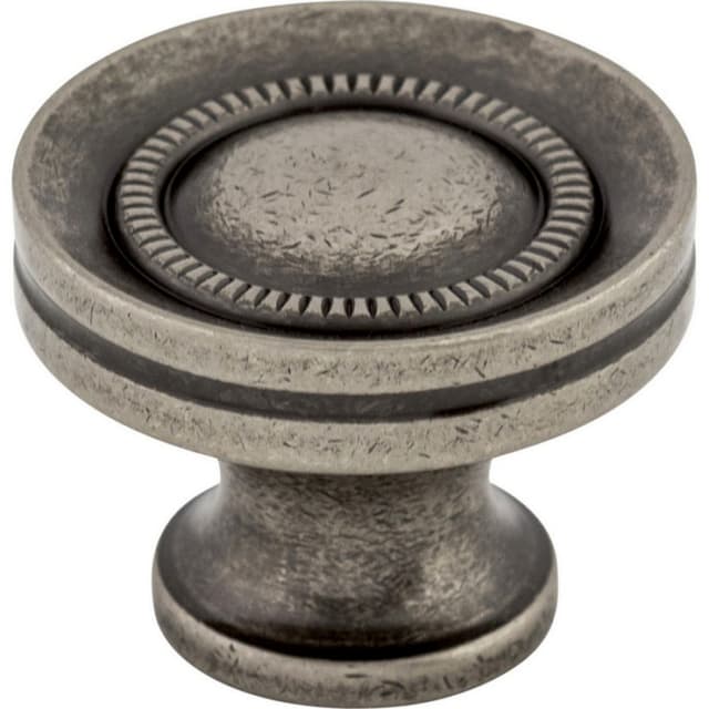 Top Knobs Somerset-TK Series 1-1/4" (32 mm) Diameter Antique PewterKnob, - M294