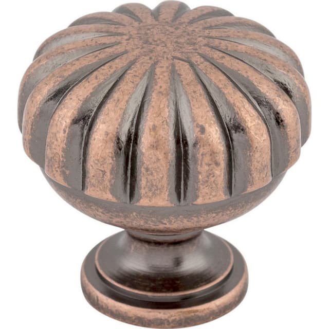 Top Knobs Somerset-TK Series 1-1/4" (32 mm) Diameter Antique CopperKnob, - M323