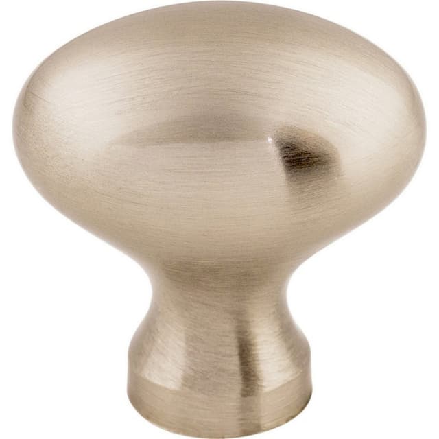 Top Knobs Somerset-TK Series 1-1/4 in (32 mm) L x 3/4 in (19 mm) W Brushed Satin Nickel Knob, - M370