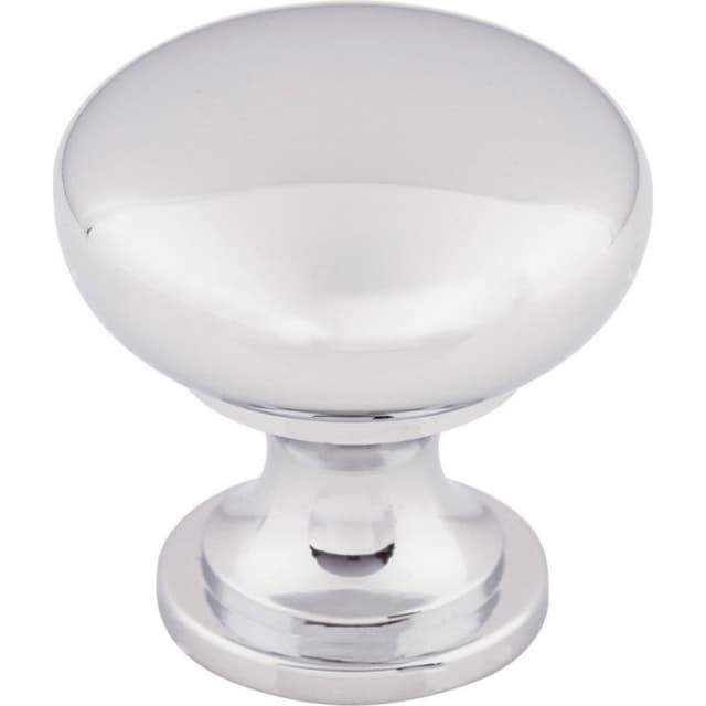 Top Knobs Nouveau Series 1-3/16" (30 mm) Diameter Polished ChromeKnob, - M411