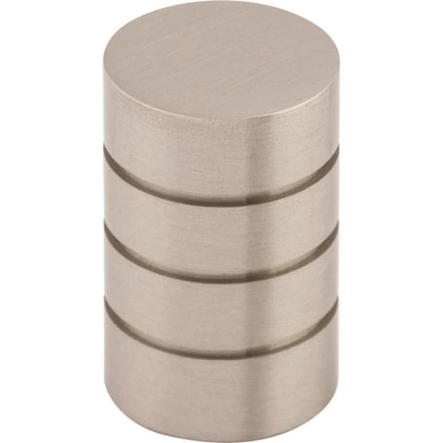 Top Knobs Nouveau Series 5/8" (16 mm) Diameter Brushed Satin NickelKnob, - M576