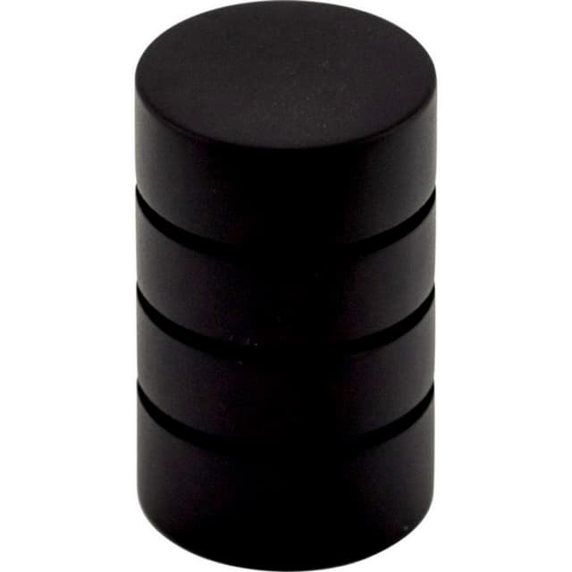Top Knobs Nouveau Series 5/8" (16 mm) Diameter Flat BlackKnob, - M578