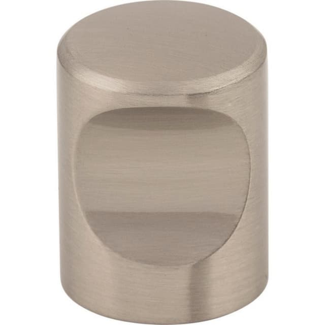 Top Knobs Nouveau Series 3/4" (19 mm) Diameter Brushed Satin NickelKnob, - M579