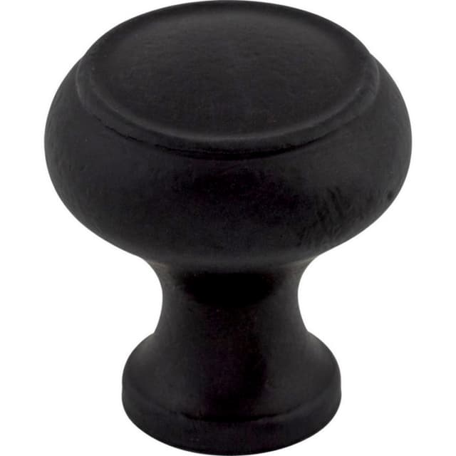 Top Knobs Normandy Series 1-1/8" (28.5 mm) Diameter Patina BlackKnob, - M608