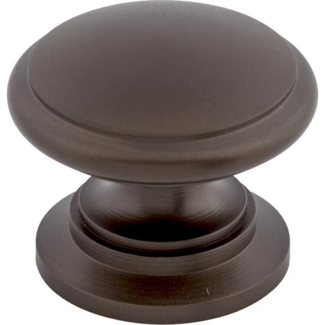 Top Knobs Oil Rubbed Bronze Series 1-1/4" (32 mm) Diameter Oil Rubbed BronzeKnob, - M752