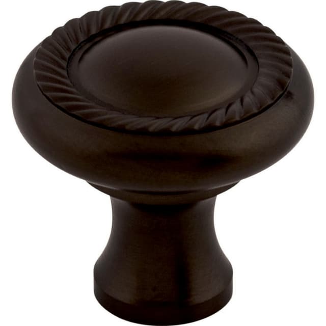 Top Knobs Oil Rubbed Bronze Series 1-1/4" (32 mm) Diameter Oil Rubbed BronzeKnob, - M770