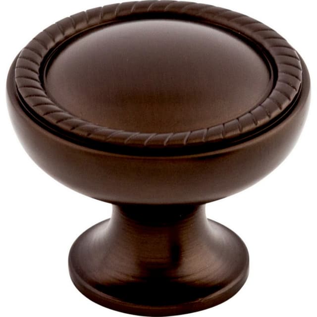 Top Knobs Oil Rubbed Bronze Series 1-1/4" (32 mm) Diameter Oil Rubbed BronzeKnob, - M793