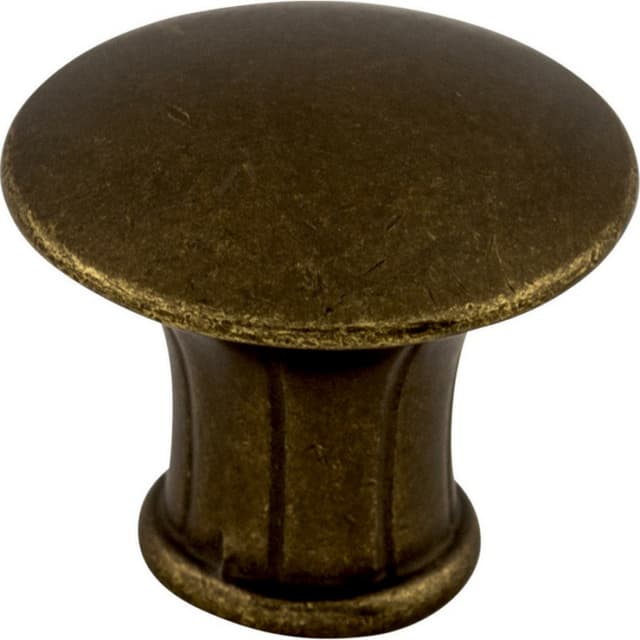 Top Knobs Edwardian Series 1-1/4" (32 mm) Diameter German BronzeKnob, - M912