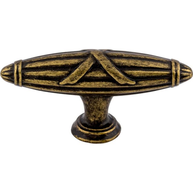 Top Knobs Edwardian Series 2-3/4 in (70 mm) L x 3/4 in (19 mm) W German Bronze Knob, - M930
