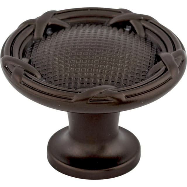 Top Knobs Edwardian Series 1-1/4" (32 mm) Diameter Oil Rubbed BronzeKnob, - M943