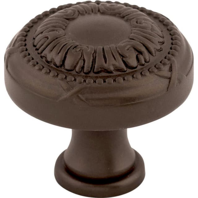 Top Knobs Edwardian Series 1-1/4" (32 mm) Diameter Oil Rubbed BronzeKnob, - M961