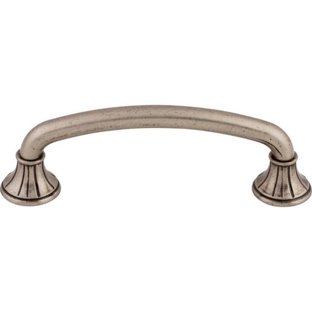 Top Knobs Edwardian Series 4" (102 mm) Center to Center Antique Pewter Pull, - M965