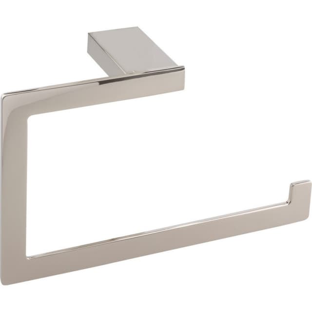 Parker Towel Ring 8-1/4" Wide Polished Nickel - Top Knobs PATR-PN