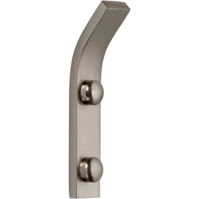 Solange Bath Hook 3-1/2" Wide Brushed Nickel - Top Knobs SOSH-BRN