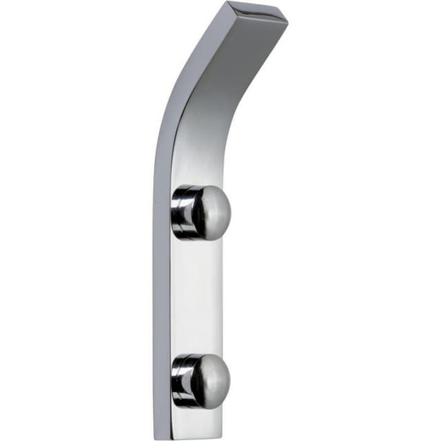 Solange Bath Hook 3-1/2" Wide Polished Chrome - Top Knobs SOSH-CH