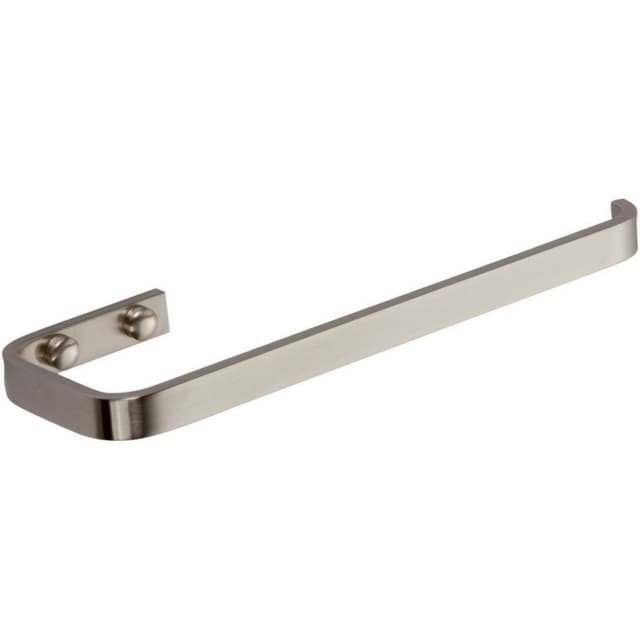 Solange Towel Ring 9-1/2" Wide Brushed Nickel - Top Knobs SOTR-BRN