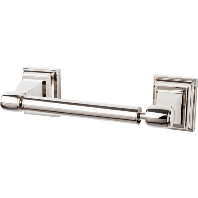 Stratton Bath Tissue Holder 8-3/4" Long Polished Nickel - Top Knobs STK3PN