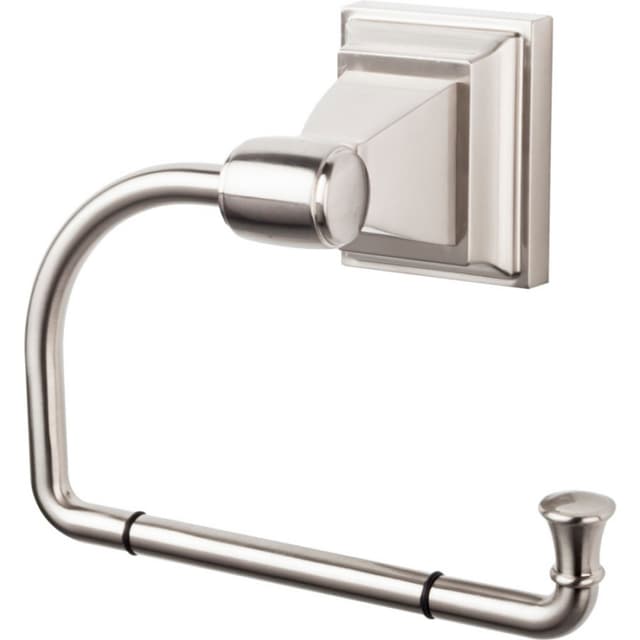 Stratton Bath Tissue Hook 4-11/16" Long Brushed Satin Nickel - Top Knobs STK4BSN