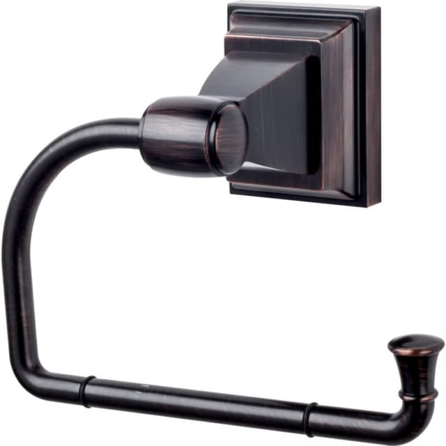 Stratton Bath Tissue Hook 4-11/16" Long Tuscan Bronze - Top Knobs STK4TB