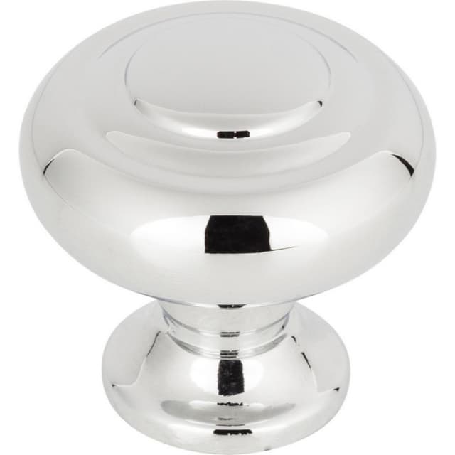 Top Knobs Grace Series 1-1/4" (32 mm) Diameter Polished ChromeKnob, - TK1000PC