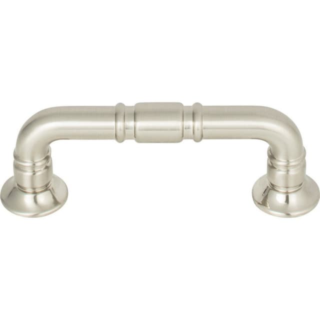 Top Knobs Grace Series 3" (76 mm) Center to Center Brushed Satin Nickel Pull, - TK1001BSN