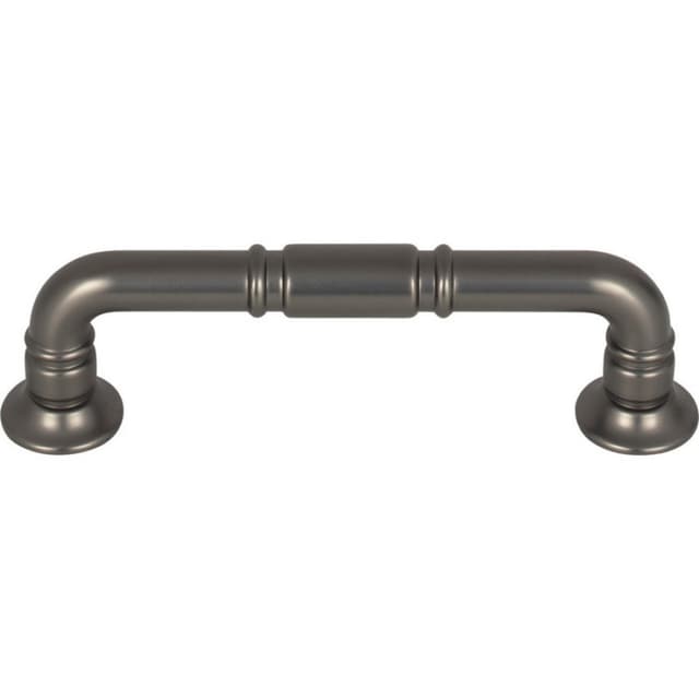 Top Knobs Grace Series 3-3/4" (95 mm) Center to Center Ash Gray Pull, - TK1002AG