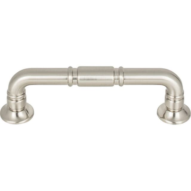 Top Knobs Grace Series 3-3/4" (95 mm) Center to Center Brushed Satin Nickel Pull, - TK1002BSN