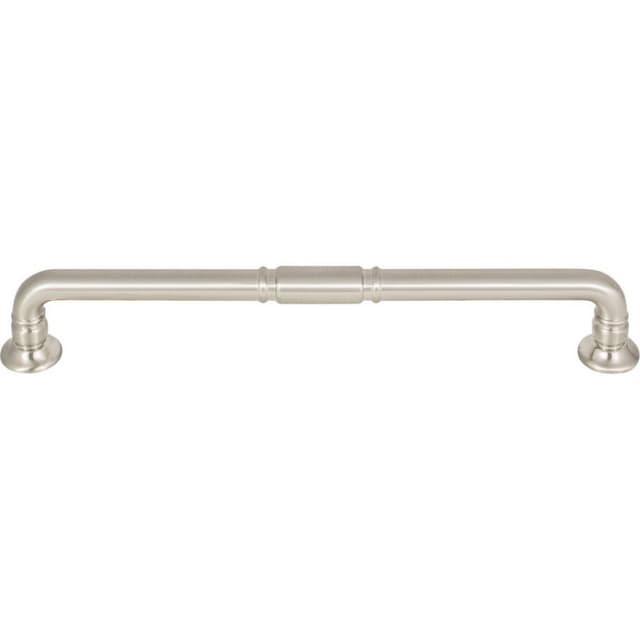 Top Knobs Grace Series 7-9/16" (192 mm) Center to Center Brushed Satin Nickel Pull, - TK1005BSN
