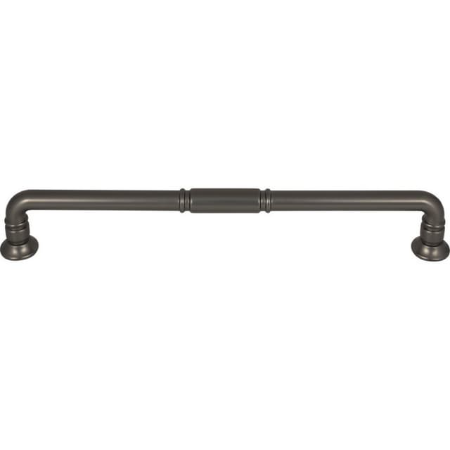 Top Knobs Grace Series Ash Gray 12" (305 mm) Center to Center Appliance Pull, -TK1008AG