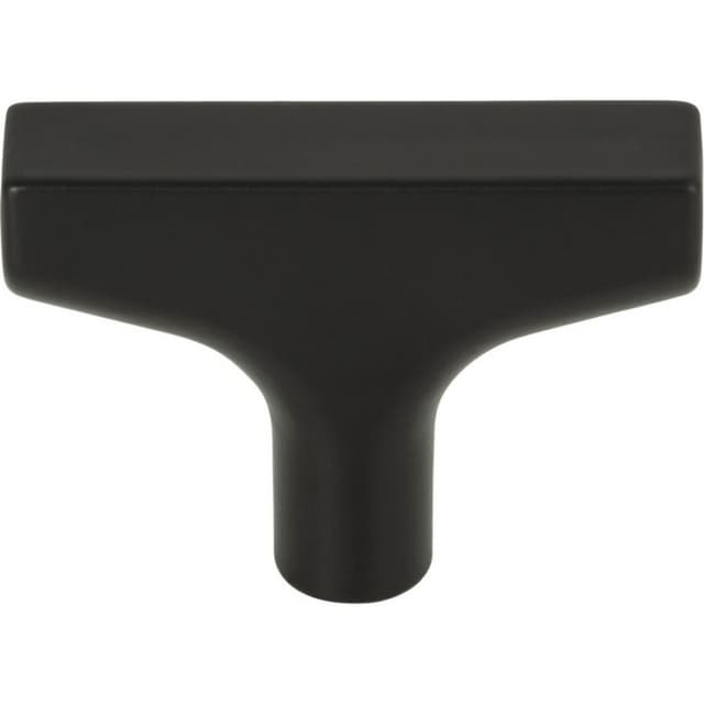 Top Knobs Grace Series 2 in (51 mm) L x 7/16 in (11 mm) W Flat Black Knob, - TK1010BLK