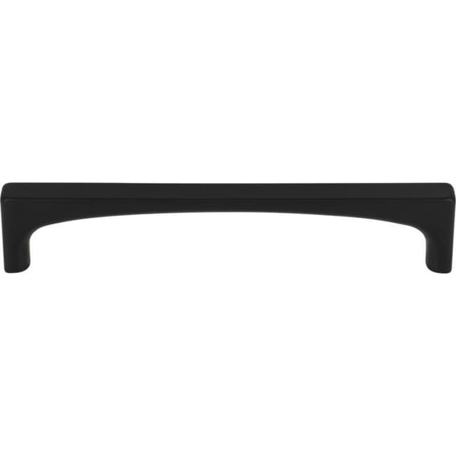 Top Knobs Grace Series 5-1/16" (128 mm) Center to Center Flat Black Pull, - TK1013BLK