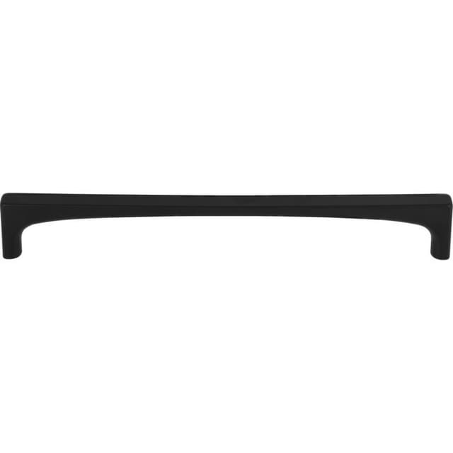 Top Knobs Grace Series 7-9/16" (192 mm) Center to Center Flat Black Pull, - TK1015BLK