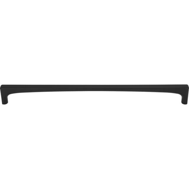 Top Knobs Grace Series 12" (305 mm) Center to Center Flat Black Pull, - TK1017BLK