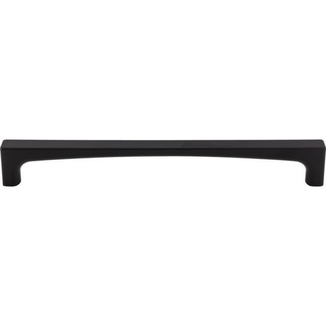 Top Knobs Grace Series Flat Black 12" (305 mm) Center to Center Appliance Pull, -TK1018BLK