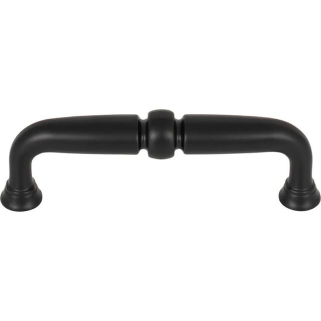 Top Knobs Grace Series 3-3/4" (95 mm) Center to Center Flat Black Pull, - TK1021BLK