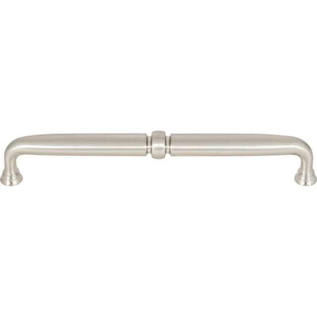 Top Knobs Grace Series 7-9/16" (192 mm) Center to Center Brushed Satin Nickel Pull, - TK1024BSN
