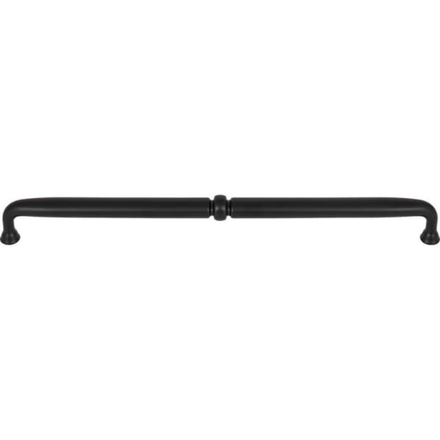 Top Knobs Grace Series 12" (305 mm) Center to Center Flat Black Pull, - TK1026BLK