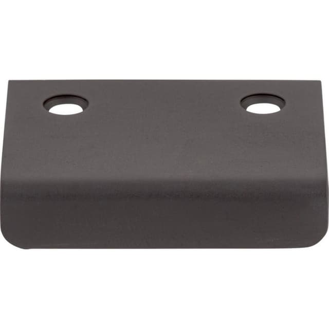 Top Knobs Additions Series 1-1/4" (32 mm) Center to Center Flat Black Tab Pull, - TK102BLK