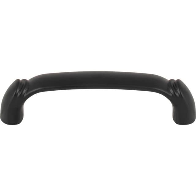 Top Knobs Grace Series 3-3/4" (95 mm) Center to Center Flat Black Pull, - TK1031BLK