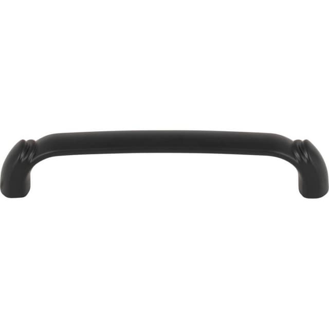 Top Knobs Grace Series 5-1/16" (128 mm) Center to Center Flat Black Pull, - TK1032BLK