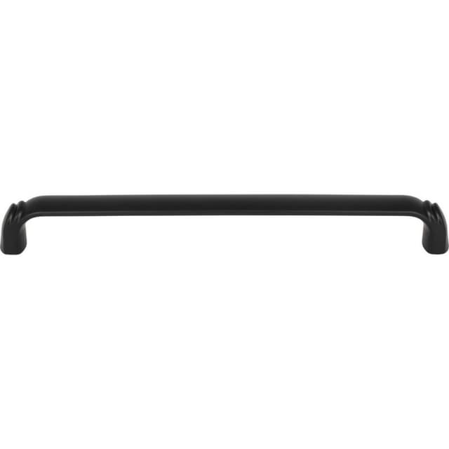 Top Knobs Grace Series Flat Black 12" (305 mm) Center to Center Appliance Pull, -TK1037BLK