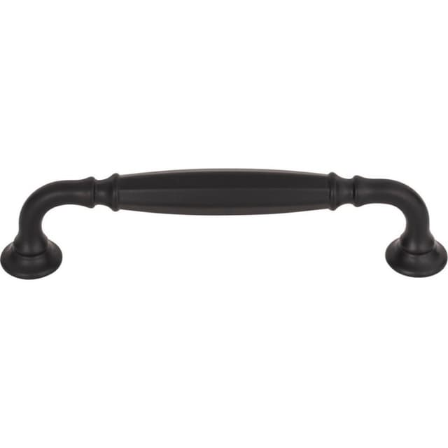 Top Knobs Grace Series 5-1/16" (128 mm) Center to Center Flat Black Pull, - TK1052BLK
