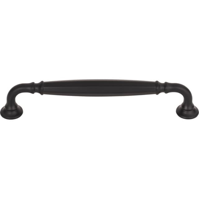 Top Knobs Grace Series 6-5/16" (160 mm) Center to Center Flat Black Pull, - TK1053BLK