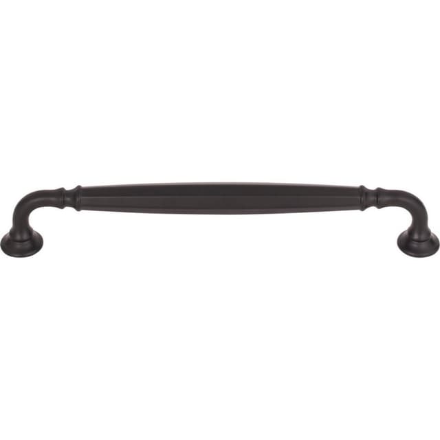 Top Knobs Grace Series 7-9/16" (192 mm) Center to Center Flat Black Pull, - TK1054BLK