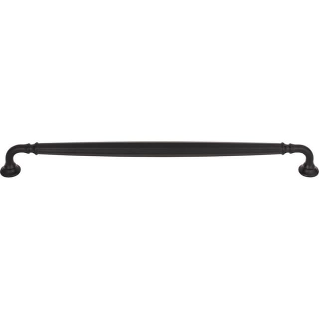 Top Knobs Grace Series 12" (305 mm) Center to Center Flat Black Pull, - TK1056BLK