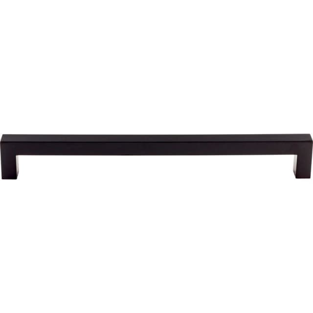 Top Knobs Nouveau Series Flat Black 18" (457 mm) Center to Center Appliance Pull, -TK165BLK