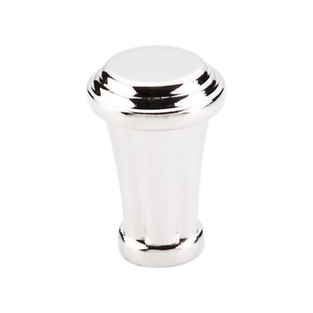 Top Knobs Luxor Series 7/8" (22 mm) Diameter Polished NickelKnob, - TK195PN