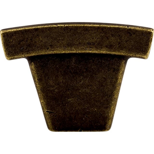 Top Knobs Sanctuary Series 1-1/2 in (38 mm) L x 3/8 in (10 mm) W German Bronze Knob, - TK1GBZ