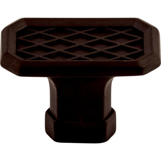 Top Knobs Tower Bridge Series 1-1/2 in (38 mm) L x 7/8 in (22 mm) W Sable Knob, - TK205SAB